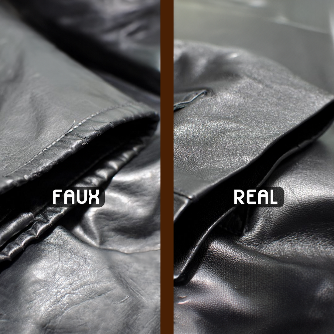 What Are The Differences Between Geuine Leather And Faux Leather?