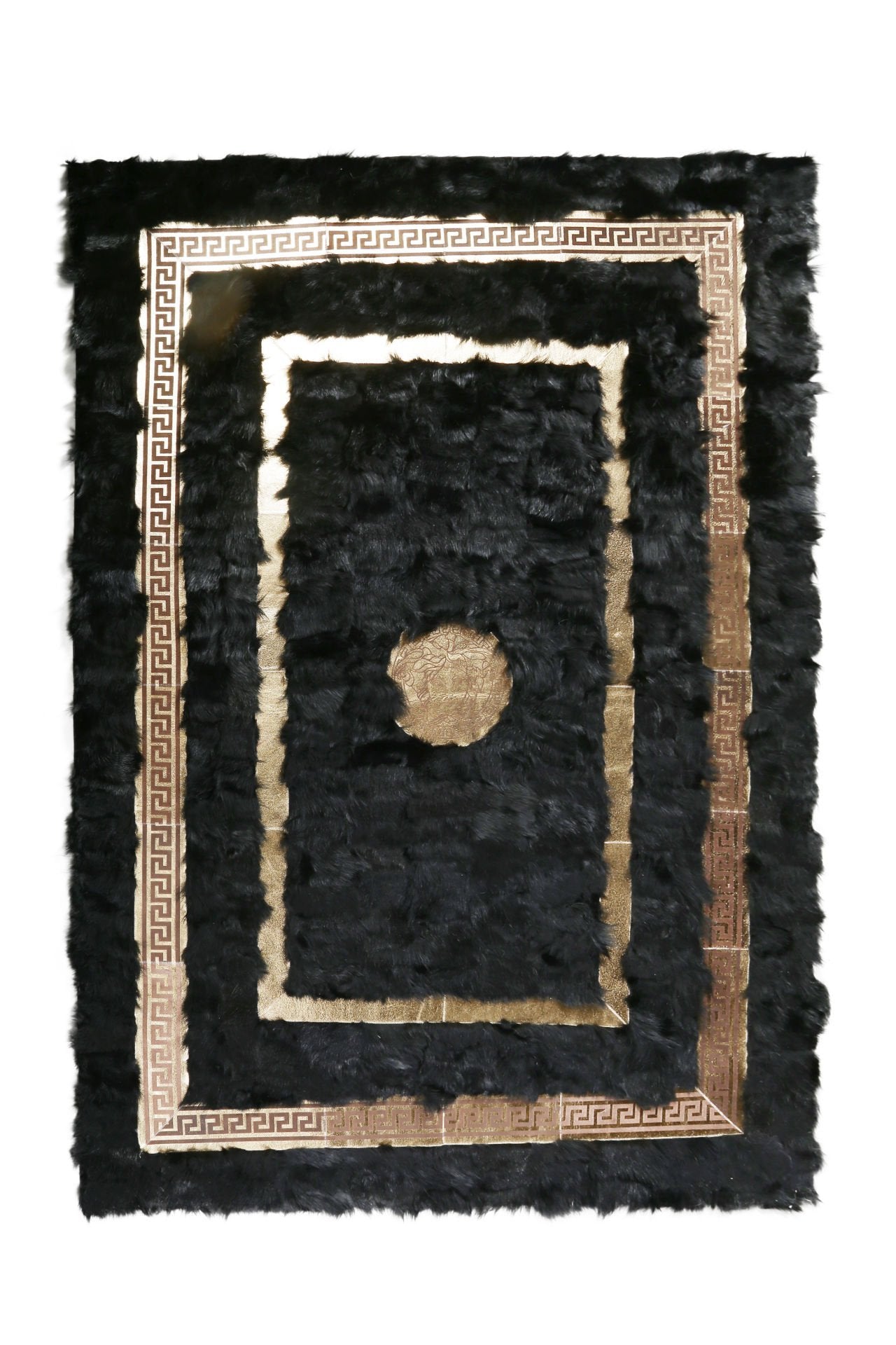 Black Gold Foil Medusa Tuscany