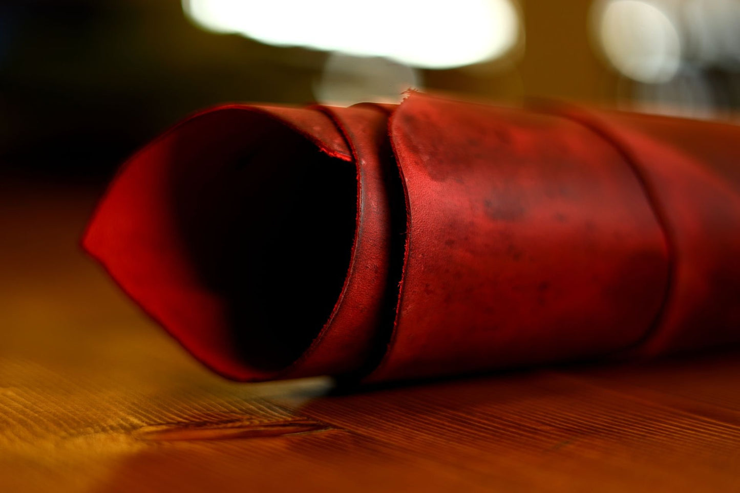 Crazy Horse Red Calfskin