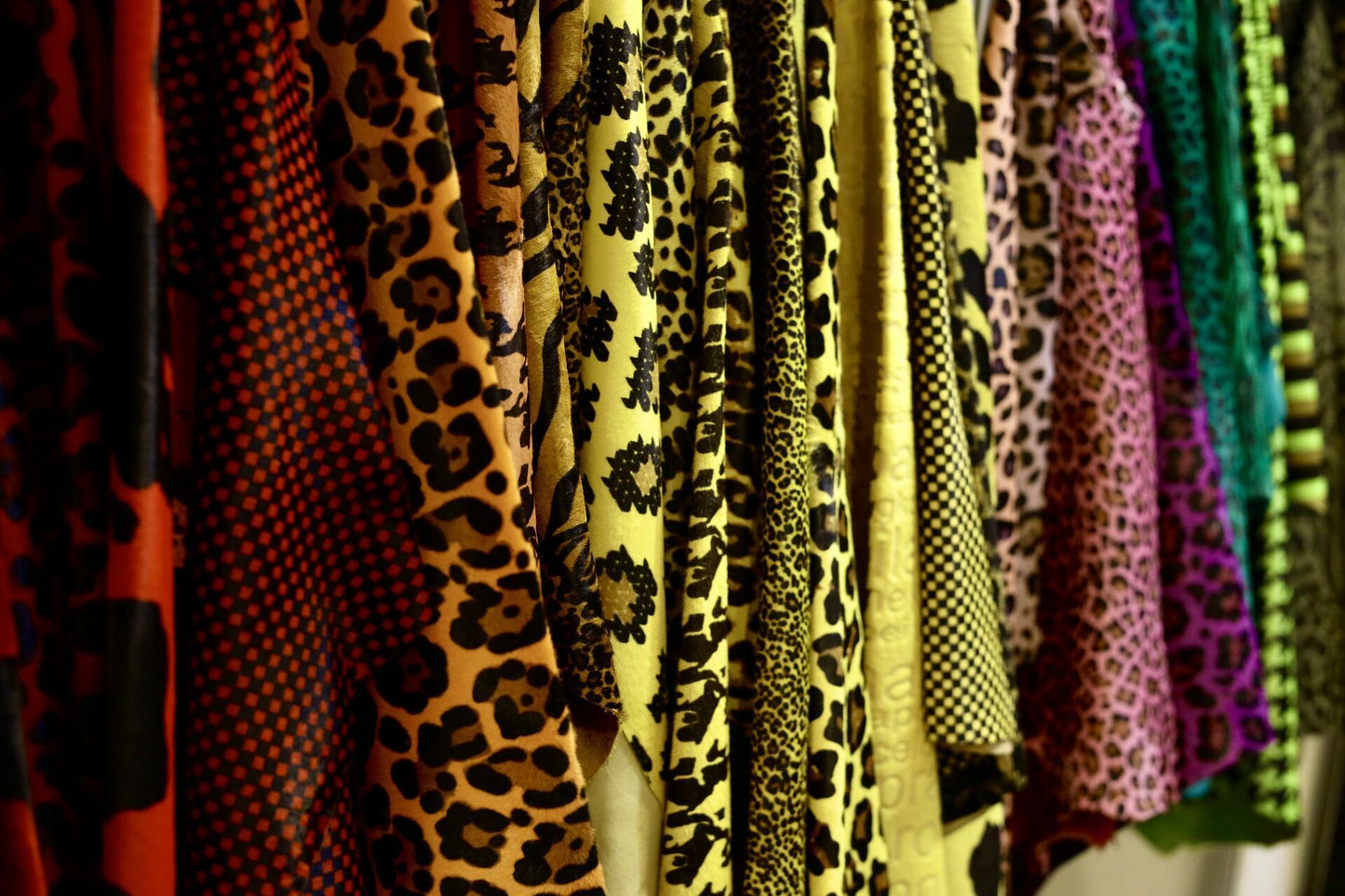 Leopard Patterned Dairy Calf Cavalino