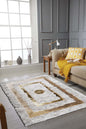 Gold Foil Cream Tuscany Carpet